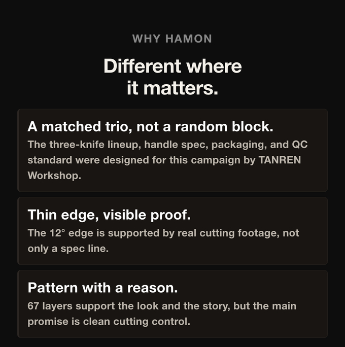 Different where it matters